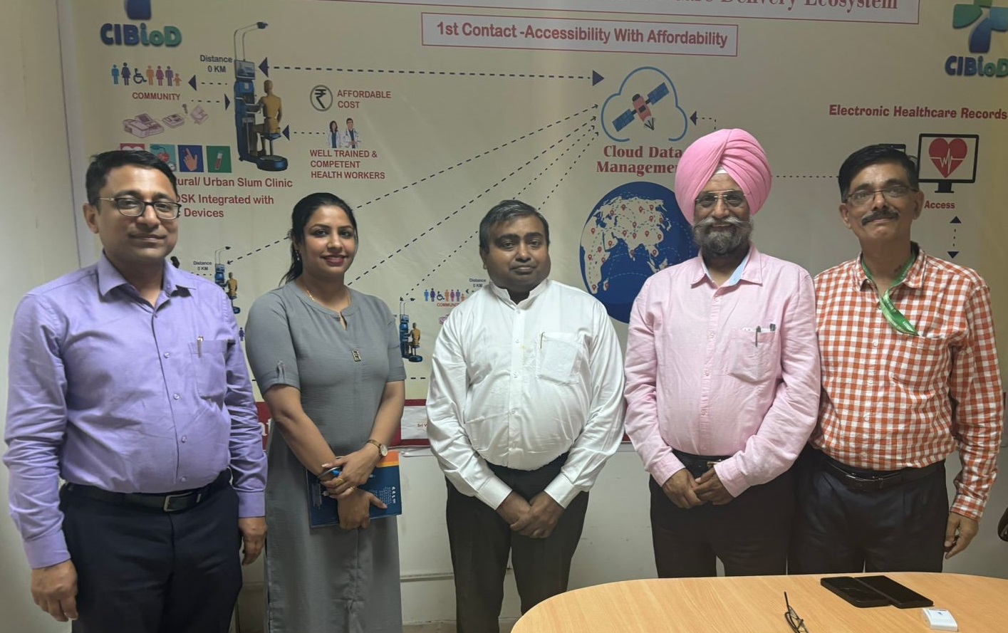 The DBU team discussed innovation and research in the field of health sciences